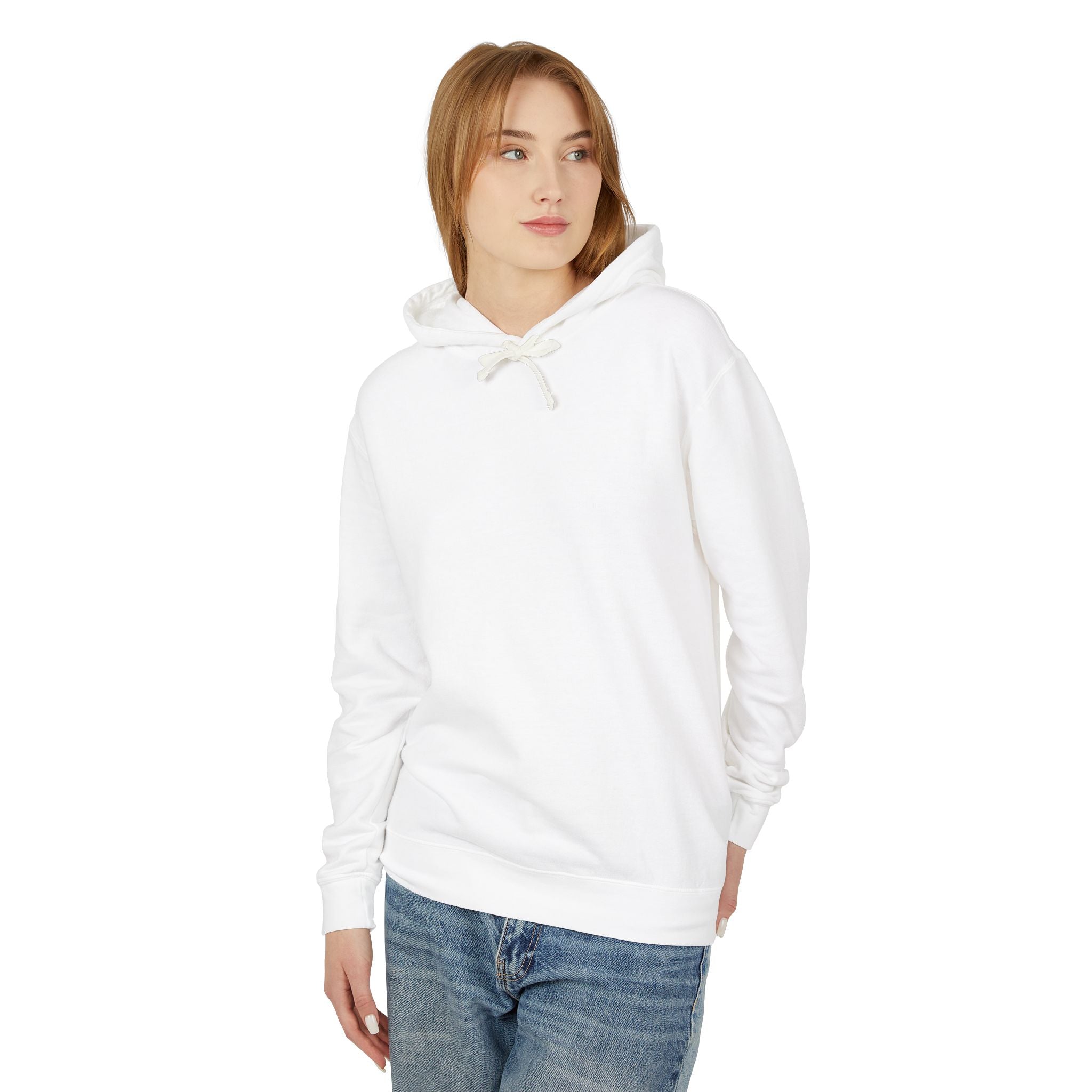 Happy Abstract Shapes Hoodie — Colorful Fun Back Design